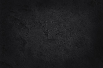 Dark grey black slate texture in natural pattern with high resolution for background and design art work. Black stone wall.