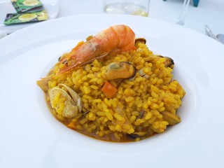 Essen auf einem Teller