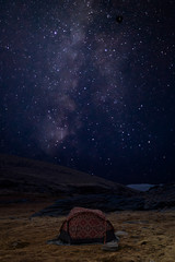 Via L&aacute;ctea en el Mulhacen