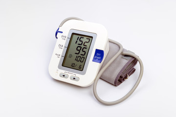 Electronic blood pressure meter monitor