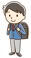 小学生　男の子　入学