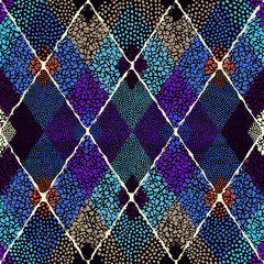Fototapeta premium Seamless mosaic pattern