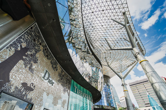 Dior store in Singapore