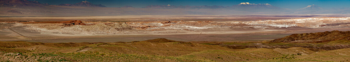 Ultra wide gigapan panorama of Atacama desert