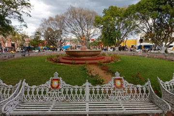 Historyczne centrum Valladolid n aJukatanie © Miroslaw