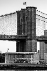 Brooklyn Bridge mit Jane's Carousel 