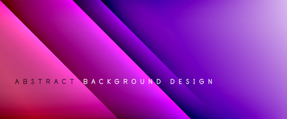 Trendy simple fluid color gradient abstract background with dynamic straight shadow line effect. Vector Illustration For Wallpaper, Banner, Background, Card, Book Illustration, landing page