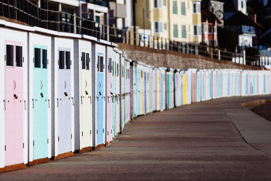 Lyme Regis Beach huts