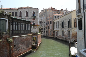 Fototapeta na wymiar Canaux Venise