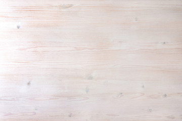 Light painted wooden texture background top view.