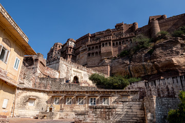 mehrangarh fort view