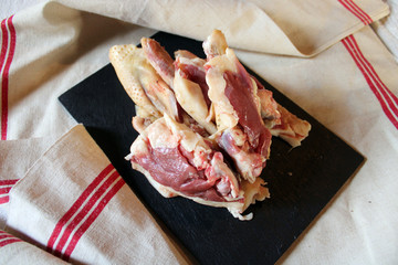 Manchons de canard, foire au gras