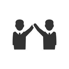 Business partnership icon