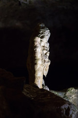 Tropfstein in einer Höhle