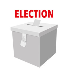 election box, vector illustration