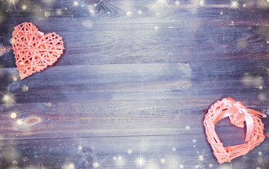 hearts decor for love valentine's day gift
