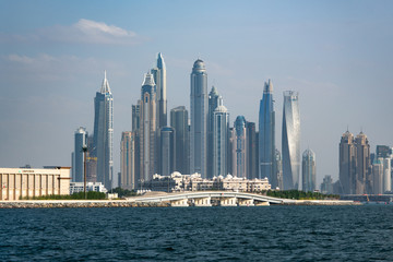 Fototapeta na wymiar Dubai. Beautiful beach and sea