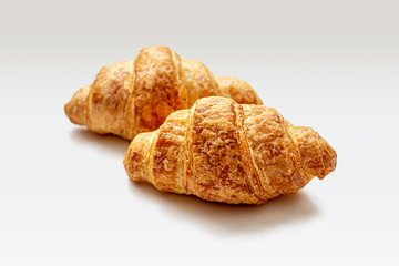 Traditional French mini croissants for Breakfast