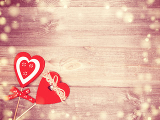 hearts decor for love valentine's day gift