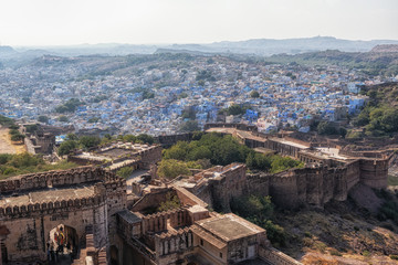 mehrangarh fort and jodhpur view