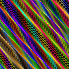 Colorful Stripes Waves Curve Line Abstract  Pattern Texture Vector Background