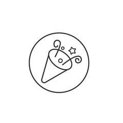 Party hat icons vector