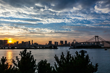 Obraz premium Bahia de Tokyo, Odaiba.