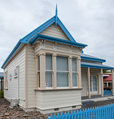 Napier New Zealand. Victorian wooden house