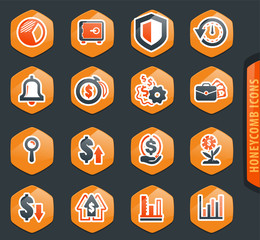 Business icons set