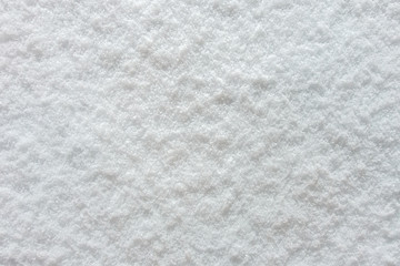 abstract background of white snow close up