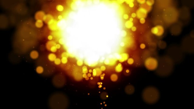 Orange Smoke in black background, hot smoke, extremely hot explosion