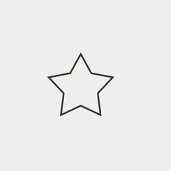 Obraz premium full star iicon vector illustration symbol for website and graphic design