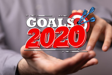 year 2020 business solution concept