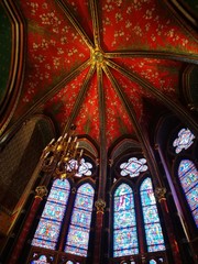 Obraz premium Vitraux de la cathédrale de Bayonne