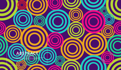 colorful modern geometric abstract background