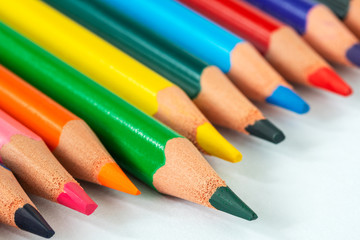 Colored drawing pencils