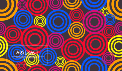 colorful modern geometric abstract background