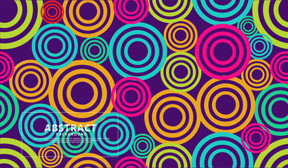 colorful modern geometric abstract background
