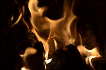 ogień, płomieni, oparzenia, ciepło, gorąco, płomieni, kominek, pomarańcz, gorąca, ognisko, czerwień, ciepły, pożar , pożar lasu , lawa ,żar ,ognisko © Szymon