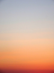 夕焼けの色（ギリシャ）