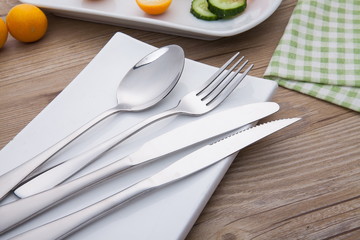 Exquisite silver metal super tool, fork, spoon and other series