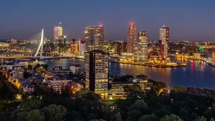 Fototapeten Skyline Rotterdam © Thomas Seethaler