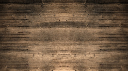 Fototapeta premium old brown rustic dark grunge wooden texture - wood background banner 