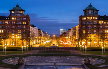 Naklejka premium Augustaanlage Mannheim
