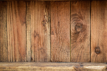 brown wood barn texture background of timber case box from old wooden plank pallet weathered