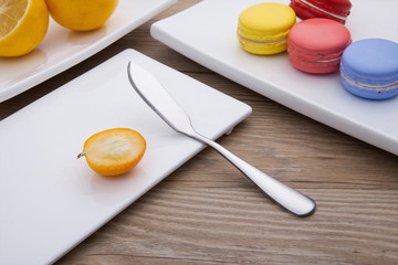 Simple style Festival tableware, spoon, fork, jam knife Combination Platter