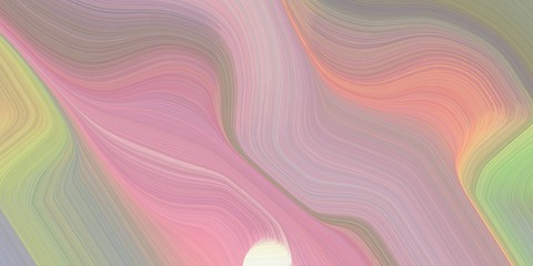 colorful creative fluid marble with elegant curvy swirl waves background design with rosy brown, tan and gray gray color