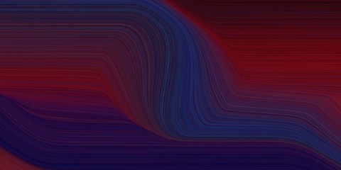 colorful creative fluid marble with modern curvy waves background illustration with very dark blue, very dark violet and dark pink color