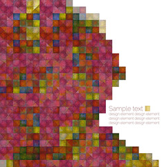 Geometric background image and useful design element