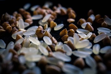 buckwheat and rice